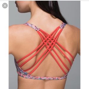 Lululemon Free to Be Bra in Prism Petal Multi